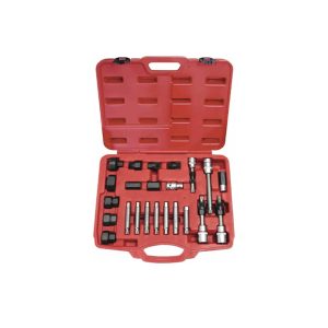 کیت ۲۴ پارچه تعمیر دینام وکمپرسور کولر کد D2001 برند L.k